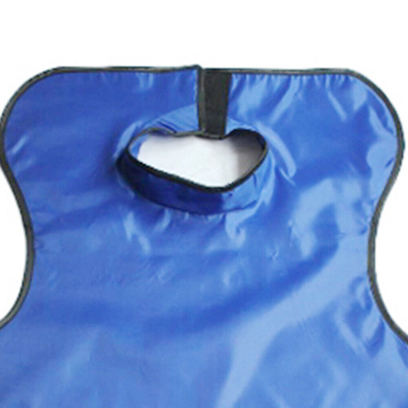 Tablier de protection contre les rayons X en plomb de 39,4 pouces, protection contre les radiations en caoutchouc plombé de 0,5 mm