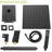Shower System In With Waterfall Tub Spout Incorporation - 12 Inch Ceiling Mount Square Rainfall Head, Handheld Shower, Valve, Easy Installation & Cleanliness Practices Featuring Hygiene