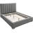 Pierce Solid Wood and Upholstered Platform Bed-67046653-67046650