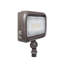 Projecteur de sécurité d'extérieur 30 W 3000 K, 120 à 277 V, homologué UL (ensemble de 2)
