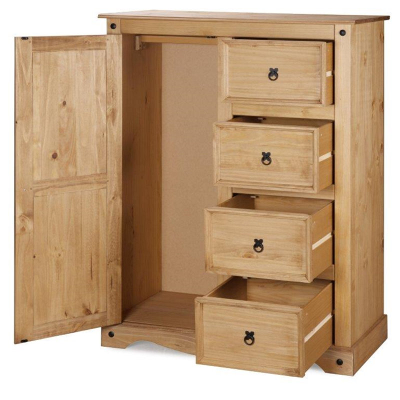 Bridewell 1 Door Wardrobe