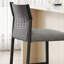 Chaise d'appoint noire à dossier solide (ensemble de 8)-1995436949-1995436956