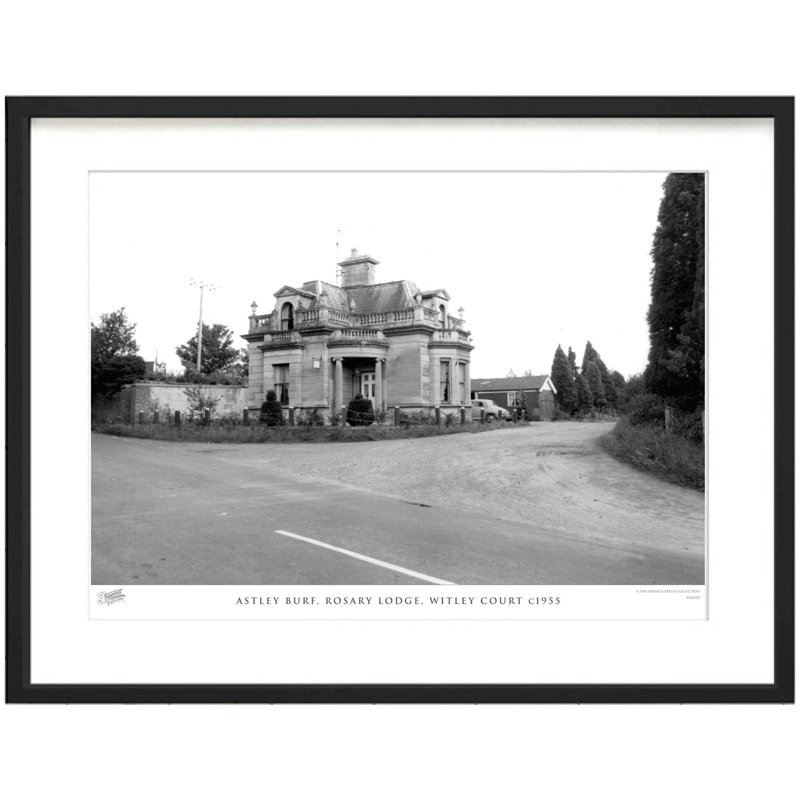 Astley Burf, Rosary Lodge, Witley Court C1955 by Francis Frith - Single Picture Frame Print, 40cm H x 50cm W x 2.3cm D