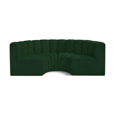 Hiten Upholstered Curved Sectional Reversible