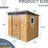 6Ft X 5Ft Metal Outdoor Storage With Transparent Plate & Anchor - Visible Stable Shed For Patio Waterproof Feature Dry Space-125090348