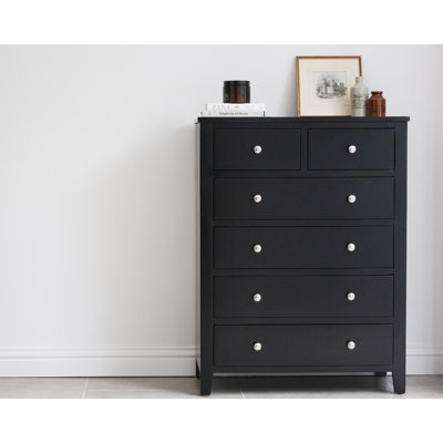 Huenna 80cm W 6 - Drawer Chest of Drawers