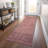 Machine Washable Indoor/Outdoor Xhevrie Blush Rug-305004491