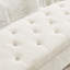 Banc de rangement en velours Elenny-883968031