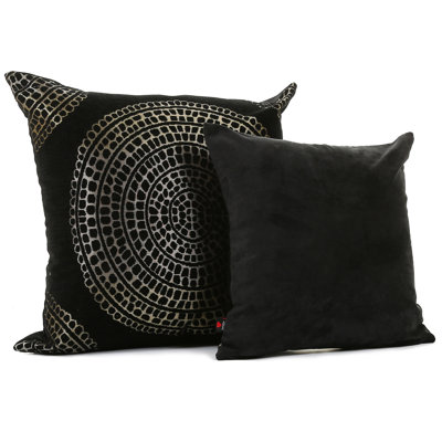 Harleysville Geometric Square Cushion