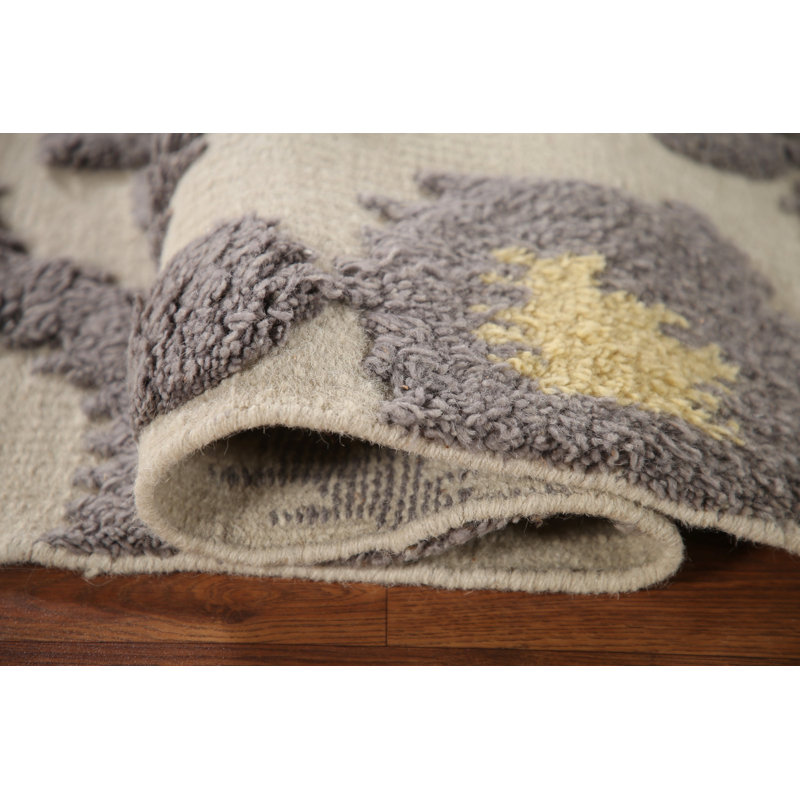Tapis oriental marocain fait à la main 5 x 8 po