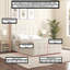 Oakpark Upholstered Bed Frame-677241840-677241843