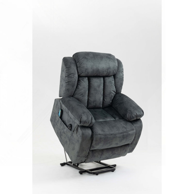 Fauteuil inclinable électrique Power Lift, Bleu gris