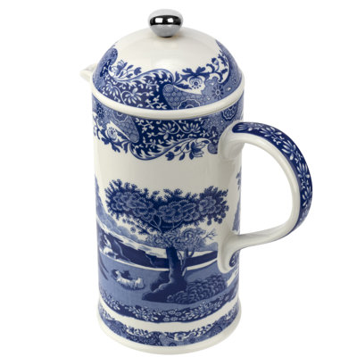 Spode Blue Italian Cafetiere 28 Oz