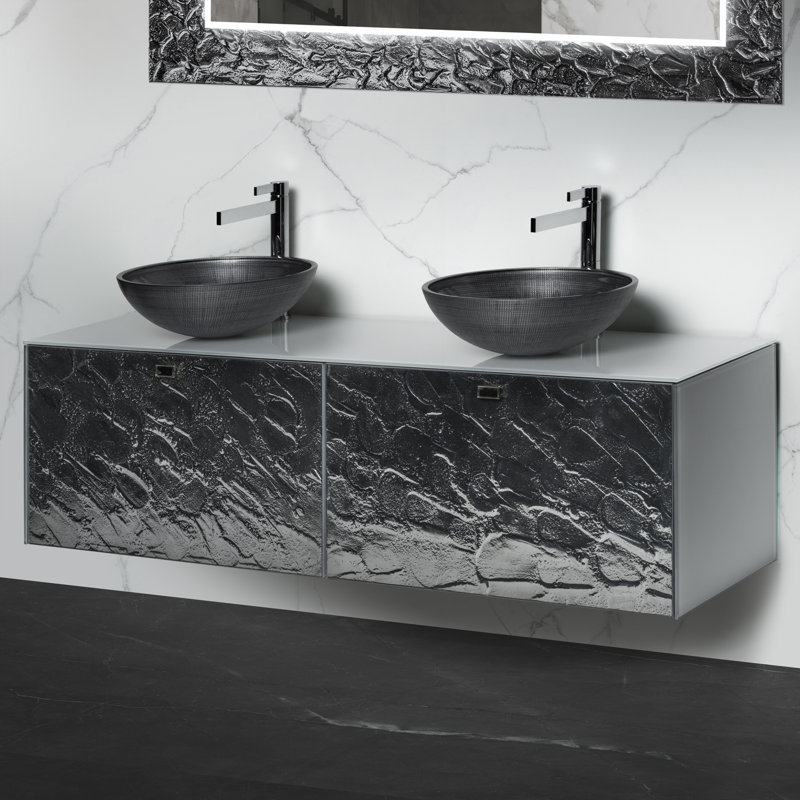 Ensemble de meuble-lavabo double Luxury