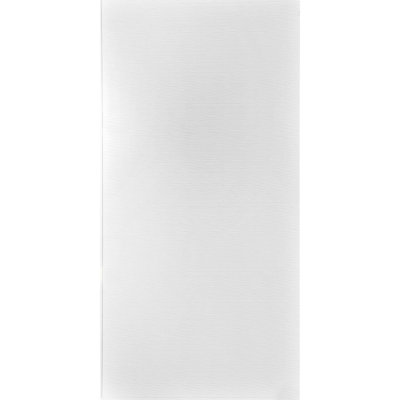 Gobi MirroFlex 4ft. x 8ft. PVC Glue up 3D Wall Panels - Gloss White (32 sq.ft./sheet)