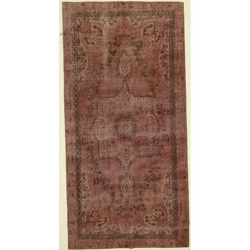 Handmade Cotton and Wool Oriental Area Rug