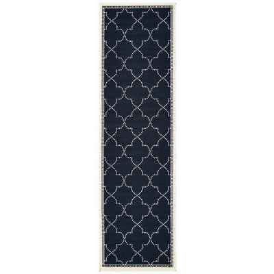 Tapis intérieur / extérieur bleu marine Anastasaos