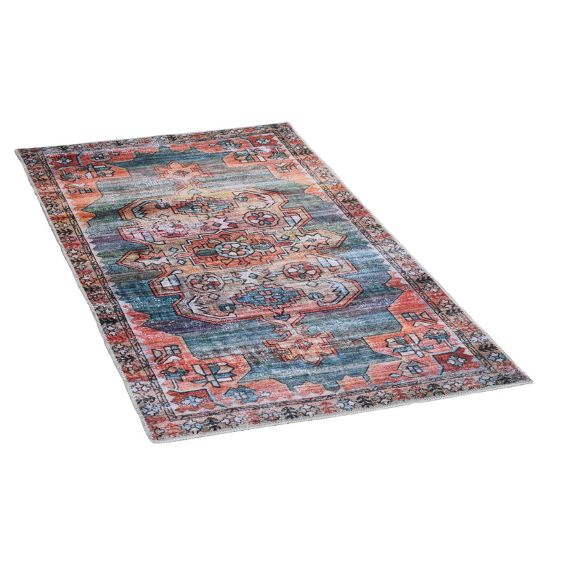 Persian Machine Woven Area Rug, Rectangular 140 x 200cm