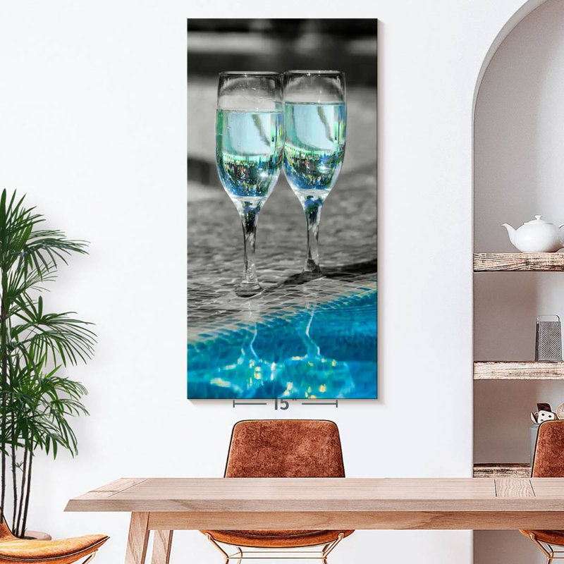 " Pop Pool Wine " by SodaPopArt, 54" H x 27" W x 1.25" D