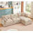 3-Seater Comfy Cloud Couches With Movable Ottoman-121425040