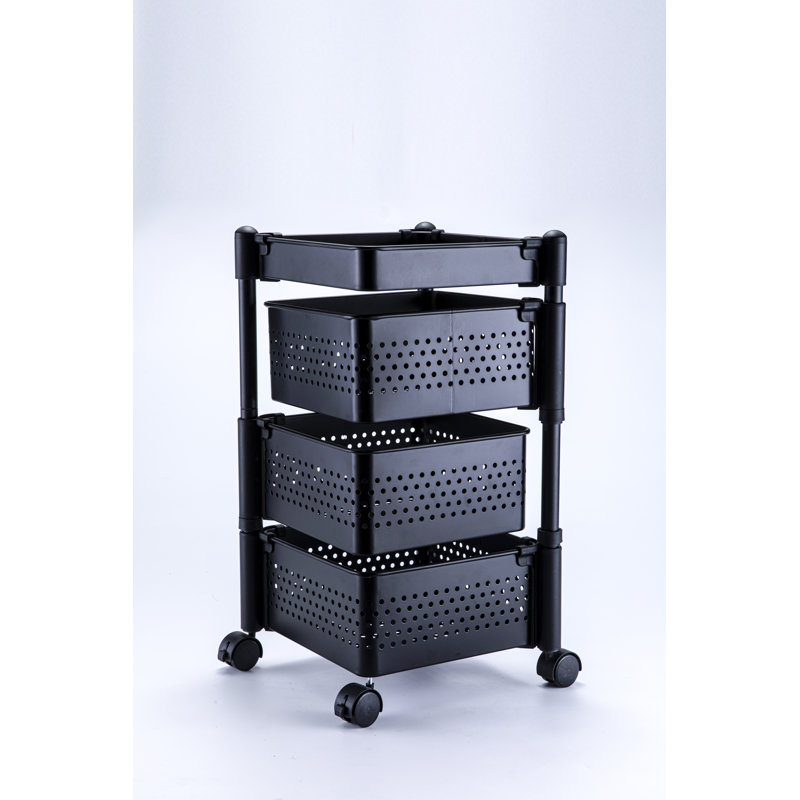 Chariot roulant à trois niveaux Rebrilliant - Design moderne -…