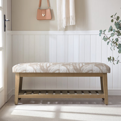 Hahnville 44" W Upholstered Storage Bench