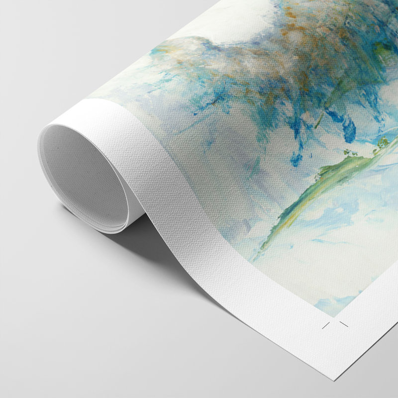 Nouvel hippocampe - Impression sur toile seulement - NON-CADRE, H 60 po x l 40 po