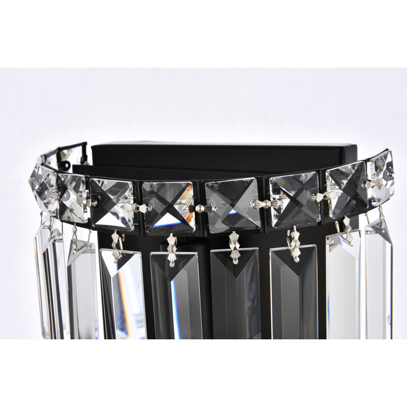 Redick Flush Mounted Sconce, 16" H x 8" W x 4" D