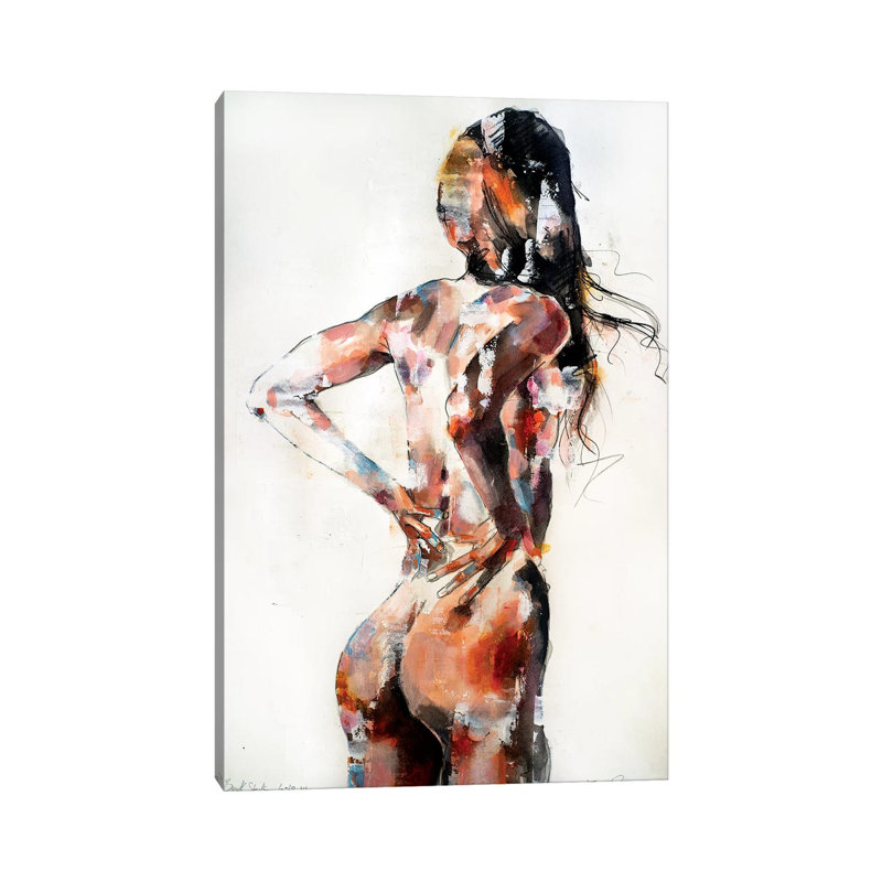 Back Study 6-18-19 by Thomas Donaldson - Print on Canvas, Wrapped Canvas, 66.04 cm H x 45.72 cm W x 1.91 cm D