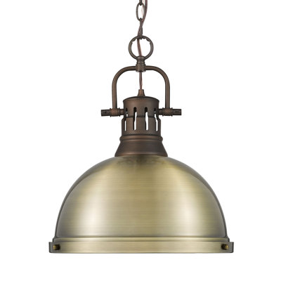 Luminaire suspendu 1 lumière avec chaîne Aljona