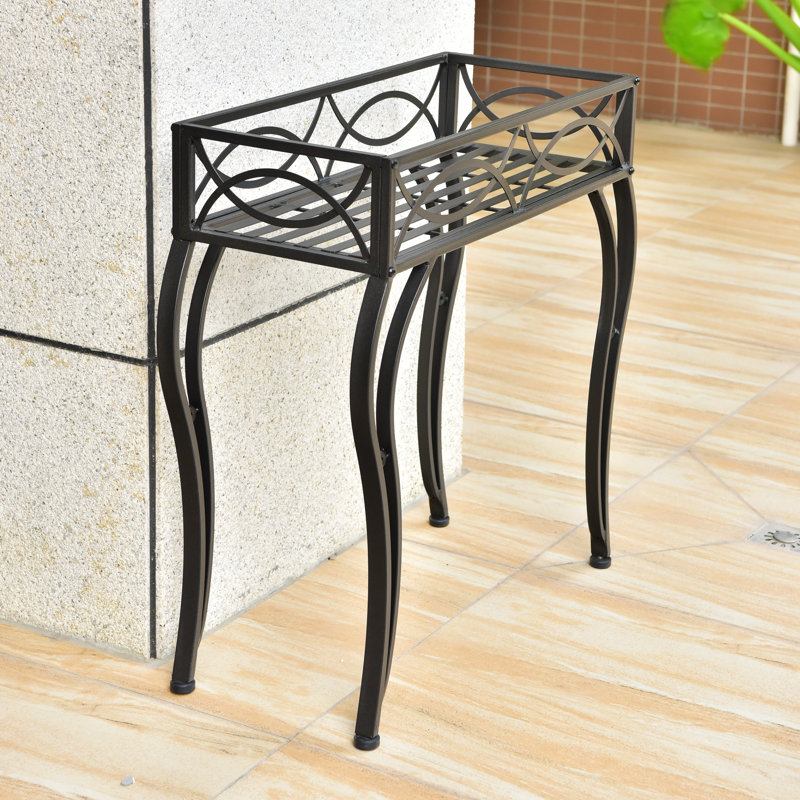 Anzum Metal Weather Resistant Plant Stand