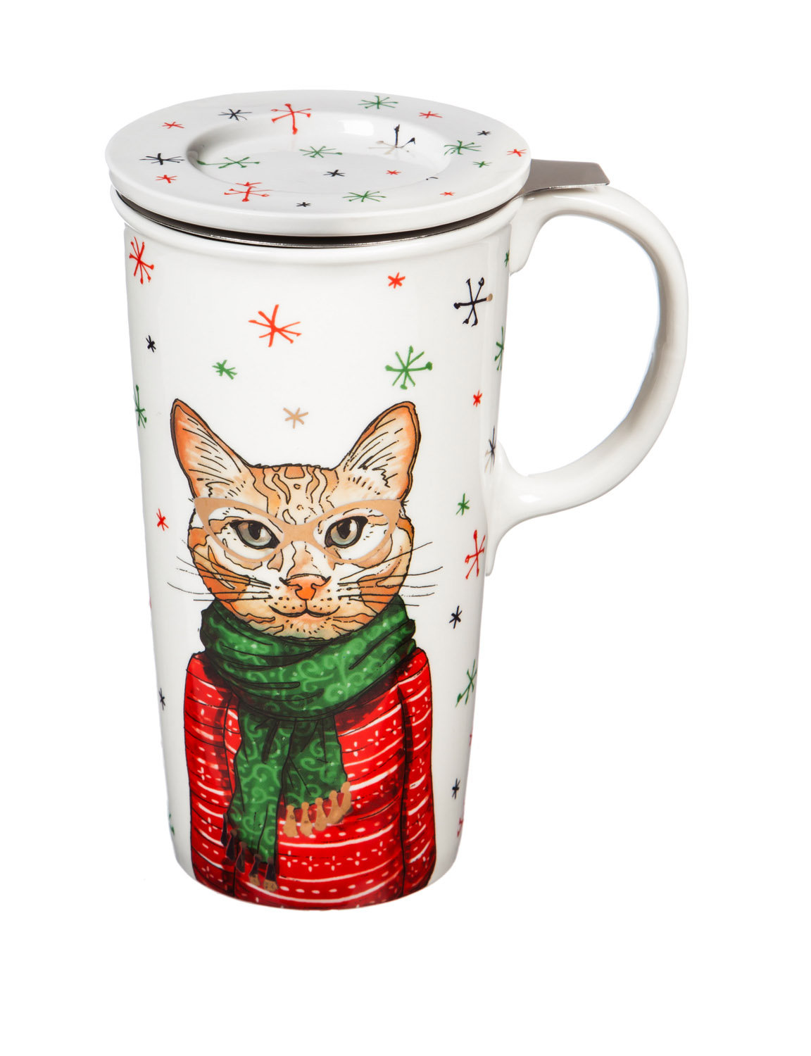 The Holiday Aisle® Irene Double Wall Insulated Ceramic Travel Mug Wayfair