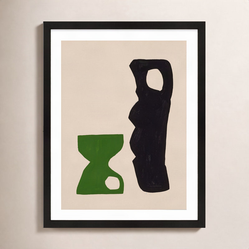 The Conversation Print by Michael Kempen, Black, 20" H x 16" W x 1.25" D