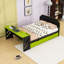 Lit de jour double avec couchette simple, port USB et bureau intelligent-1676083338