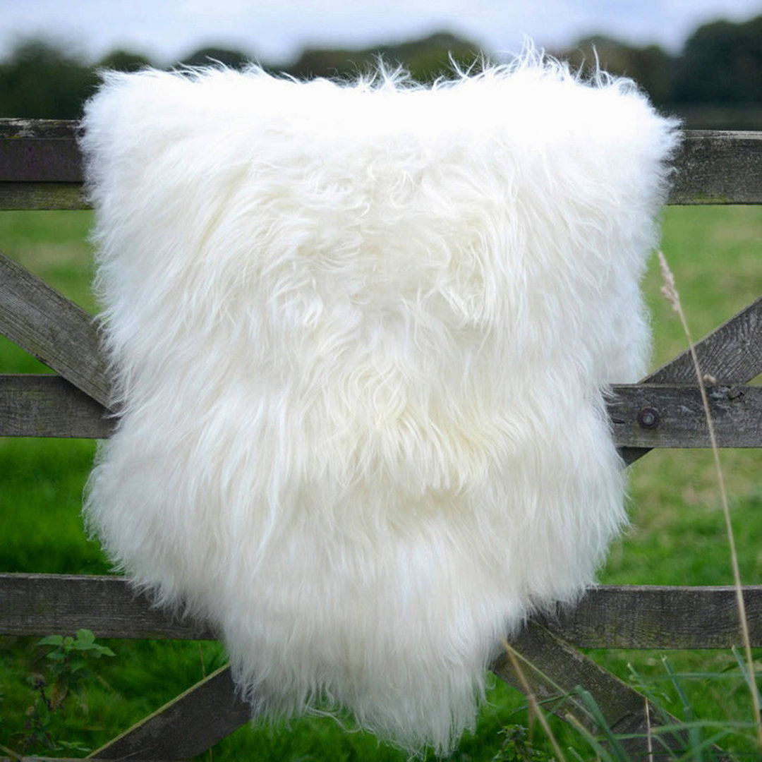 Icelandic Sheepskin Rug Soft Long Wool Huitt Mercer41