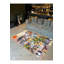 Tapis multicolore à motif tissé à motif tissé-1328092706