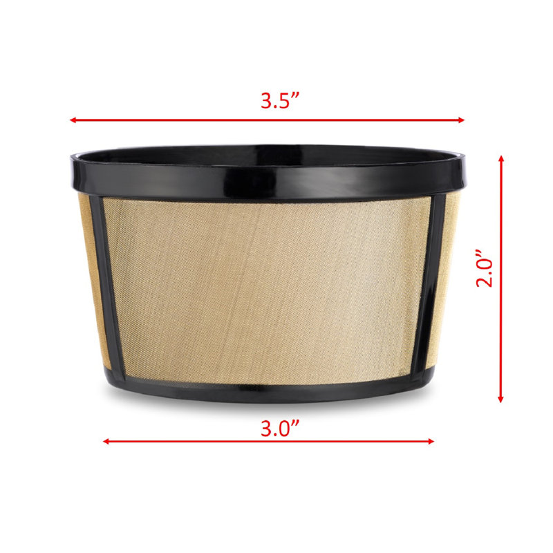 Filtre à panier universel permanent 4 tasses