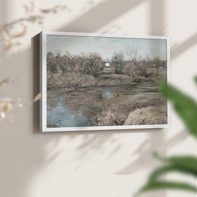 Paysages rétro-CDLVII - reproduction encadrée