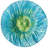 Glass Mosaic Birdbath