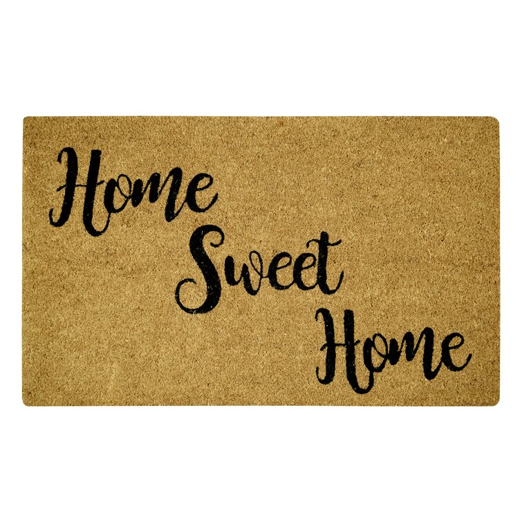 https://assets.wfcdn.com/im/21677840/resize-h755-w755%5Ecompr-r85/1372/137207517/Black+Home+Sweet+Home+Coir+Non-Slip+Outdoor+Doormat.jpg