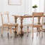 Chaise en bois massif Cayson