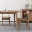 Ensembles de table de salle à manger en bois massif-105860090