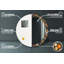 Huldar Glass Flat Wall Mirror