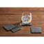 Stoneware Square 4 Piece Coaster Set