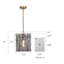 Quitman 1-Light Dimmable Unique / Statement Single Pendant ETL Certified-1952434226