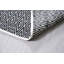 Tapis blanc/noir noué la à la main argyle-820987910