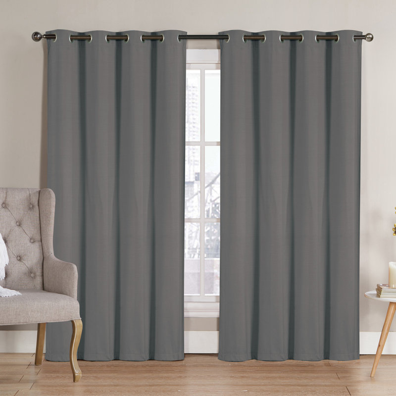 Rideau occultant Neil, Gris anthracite, L 52 po x L 90 po