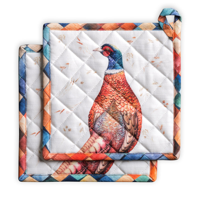 Maison D' Hermine Cotton Potholder Set