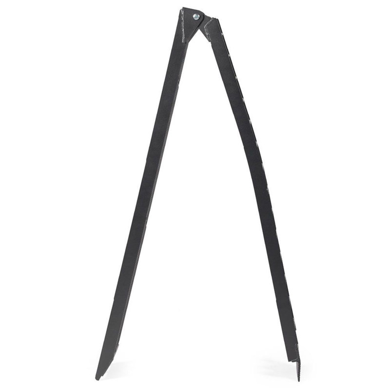 Titan Ramps 2 Pack 9’ Folding ATV Loading Ramps Arched Aluminum Design, Black
