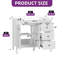 Ensemble de meuble-lavabo 42 po avec lavabo en résine-690516827
